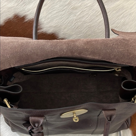 Mulberry Rich Chocolate Leather Shoulder Bag - Picture 8 of 12